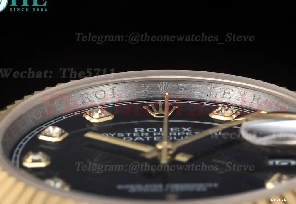 36mm 126233 YG Dial MY8215 Jub SS Datejust Black GDF 0425